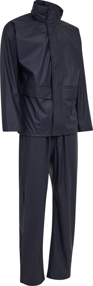 Dry Zone PU Jacke und Bundhose - 007 marine - Front
