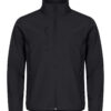 Classic Softshell Jacket - 99 schwarz - Front