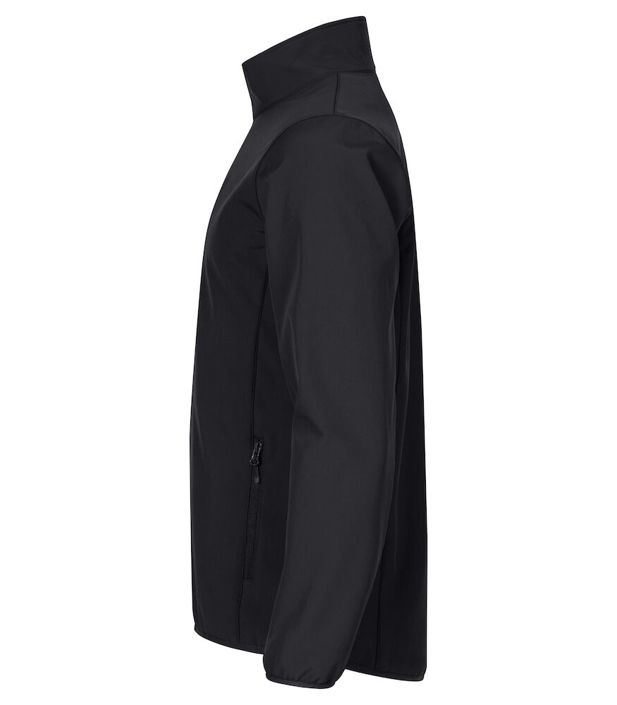 Classic Softshell Jacket - 99 schwarz - Back