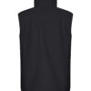 Classic Softshell Vest - 99 schwarz - Model back