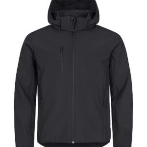Classic Softshell Hoody - 99 schwarz - Front