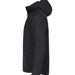 Classic Softshell Hoody - 99 schwarz - Back