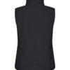 Classic Softshell Vest Women - 99 schwarz - Model back