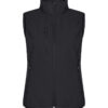 Classic Softshell Vest Women - 99 schwarz - Front