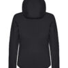 Classic Softshell Hoody Women - 99 schwarz - Model back