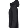 Classic Softshell Hoody Women - 99 schwarz - Back