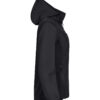 Classic Softshell Hoody Women - 99 schwarz - Model front