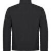 Padded Softshell Jacket - 99 schwarz - Model back
