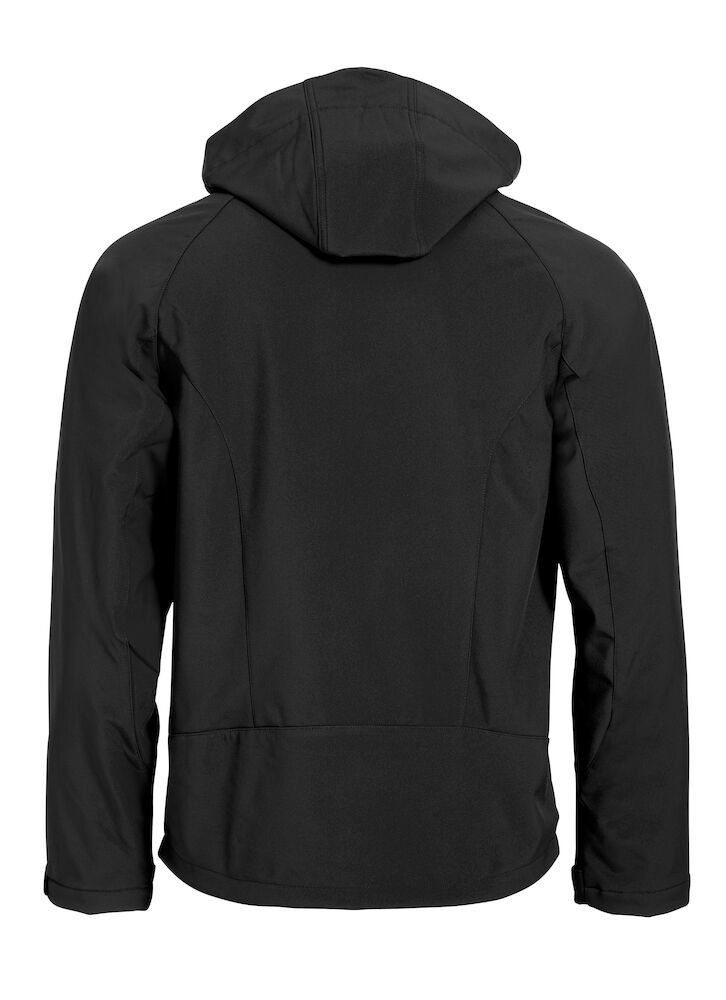 Milford Jacket - 99 schwarz - Model back