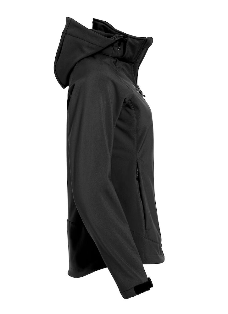 Milford Jacket Women - 99 schwarz - Model front