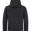 Padded Hoody Softshell - 99 schwarz - Model back