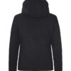 Padded Hoody Softshell Women - 99 schwarz - Model back