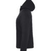 Padded Hoody Softshell Women - 99 schwarz - Back