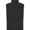 Padded Softshell Vest - 99 schwarz - Model back