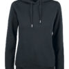 Premium OC Hoody Women - 99 schwarz - Front
