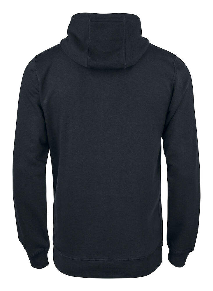 Premium OC Hoody Full Zip - 99 schwarz - Model back
