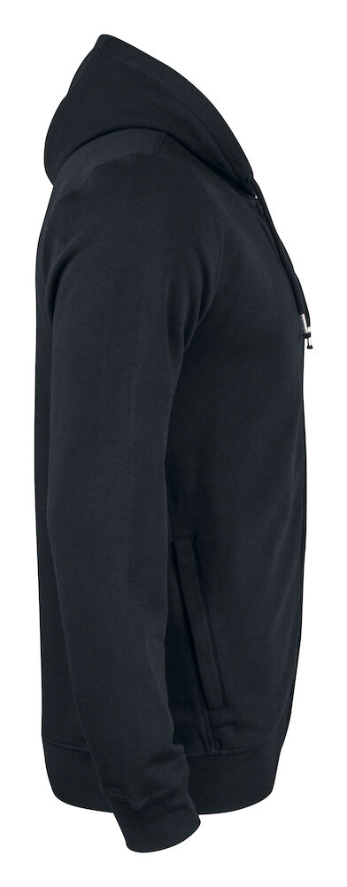 Premium OC Hoody Full Zip - 99 schwarz - Model front