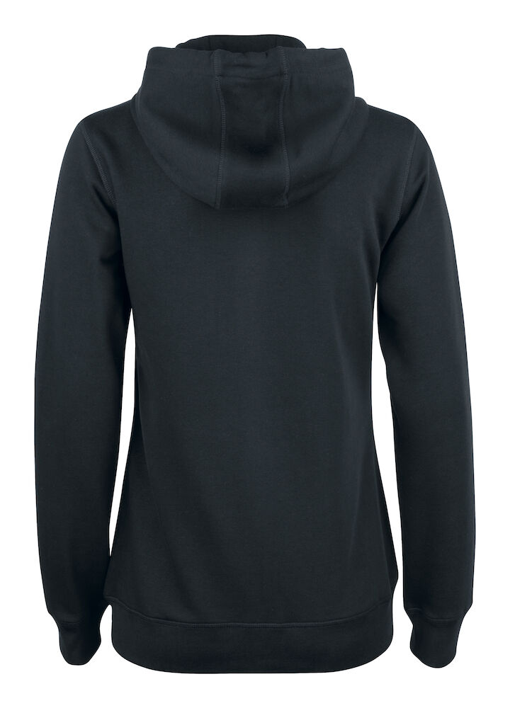 Premium OC Hoody Full Zip Women - 99 schwarz - Model back