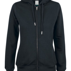 Premium OC Hoody Full Zip Women - 99 schwarz - Front