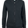 Premium OC Cardigan Women - 99 schwarz - Front