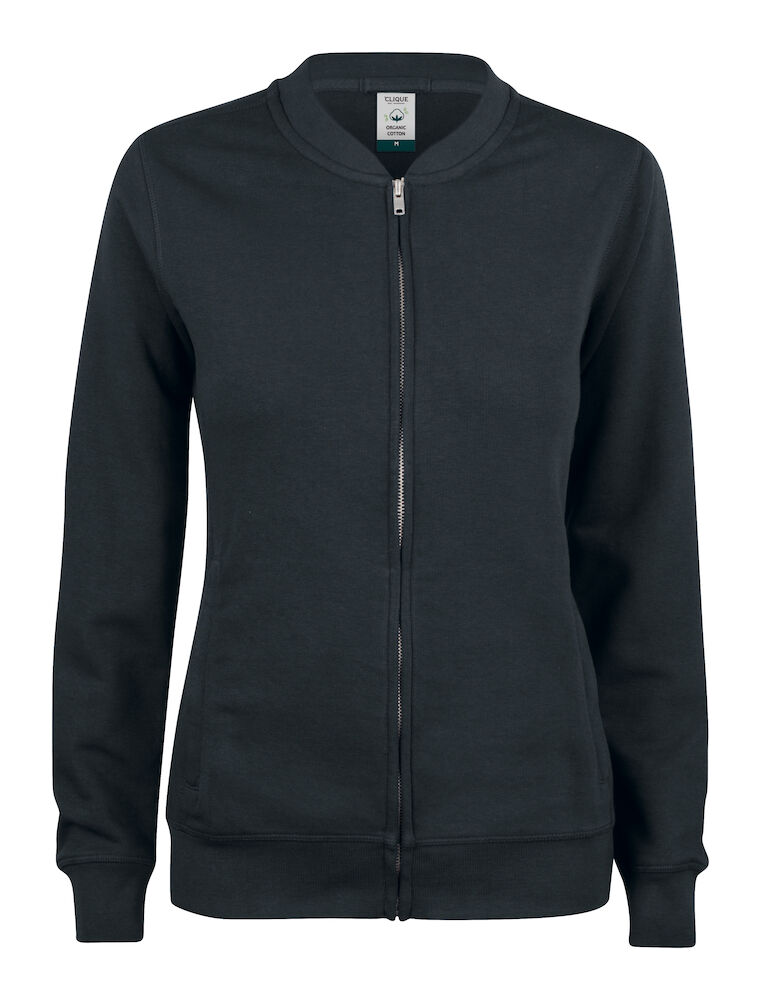 Premium OC Cardigan Women - 99 schwarz - Front