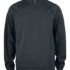 Basic Active Roundneck - 99 schwarz - Front