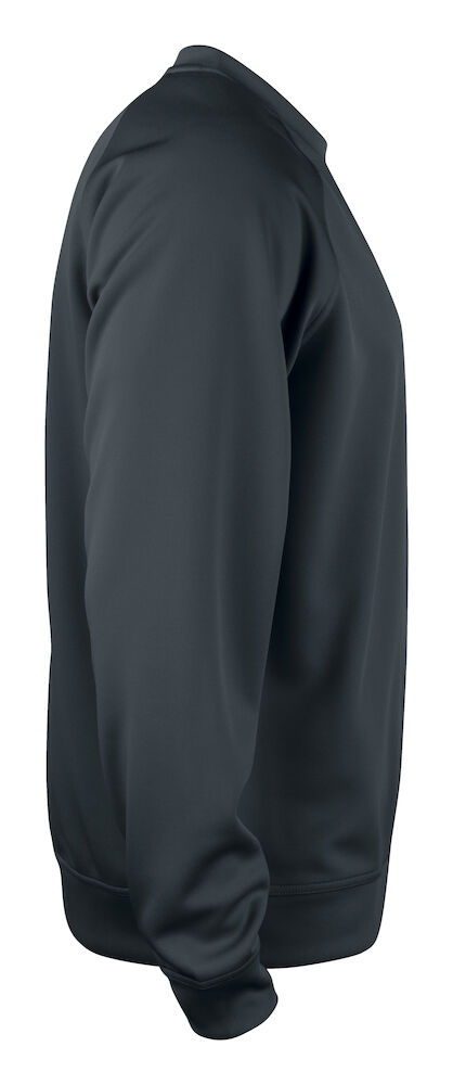 Basic Active Roundneck - 99 schwarz - Model front