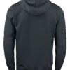 Basic Active Hoody - 99 schwarz - Model back