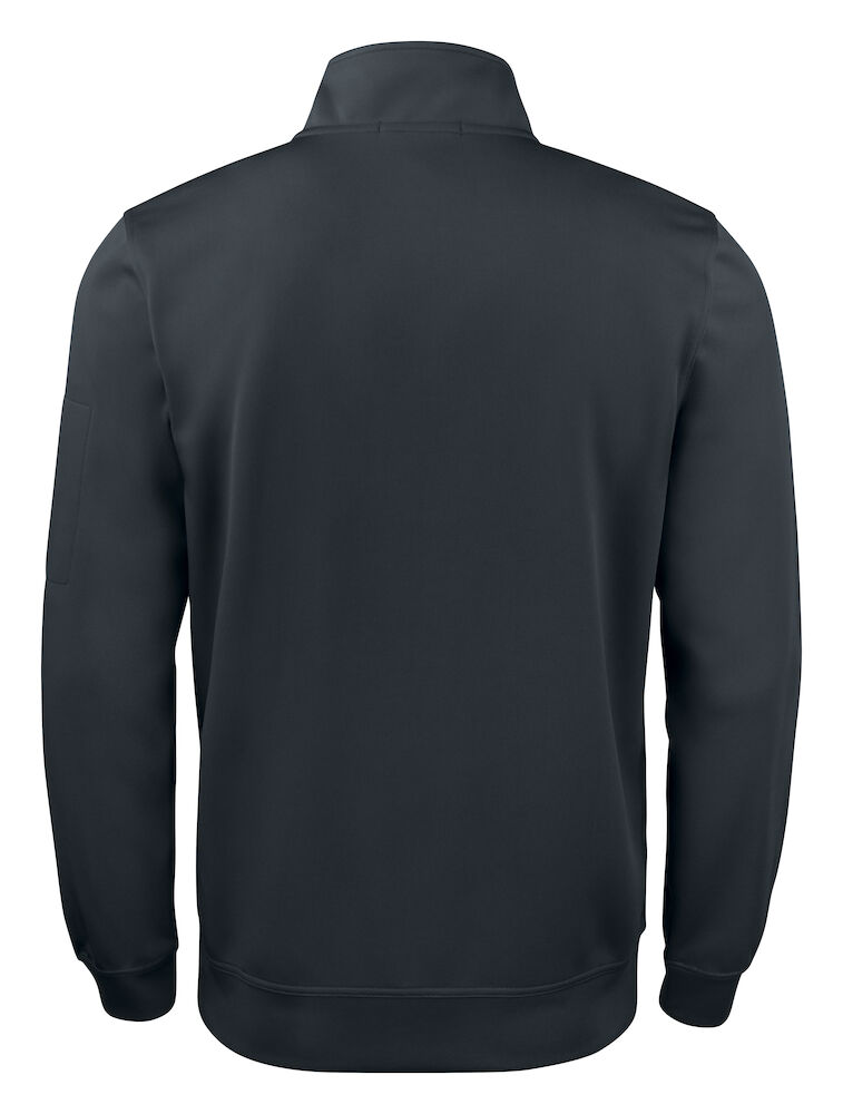 Basic Active Half Zip - 99 schwarz - Model back