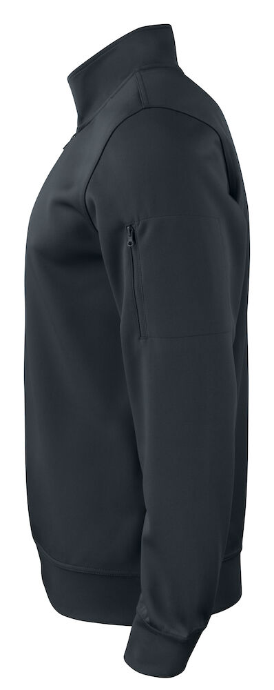 Basic Active Half Zip - 99 schwarz - Back