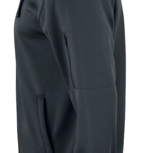 Basic Active Hoody Full Zip - 99 schwarz - Back