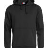 Basic Hoody - 99 schwarz - Front