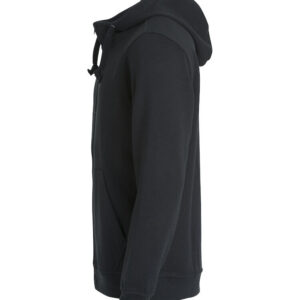 Basic Hoody Full Zip - 99 schwarz - Back