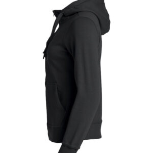 Basic Hoody Full Zip Women - 99 schwarz - Back