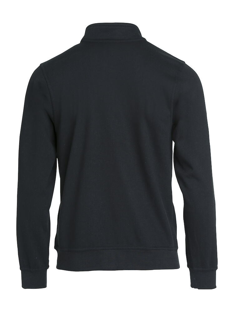 Basic Cardigan - 99 schwarz - Model back