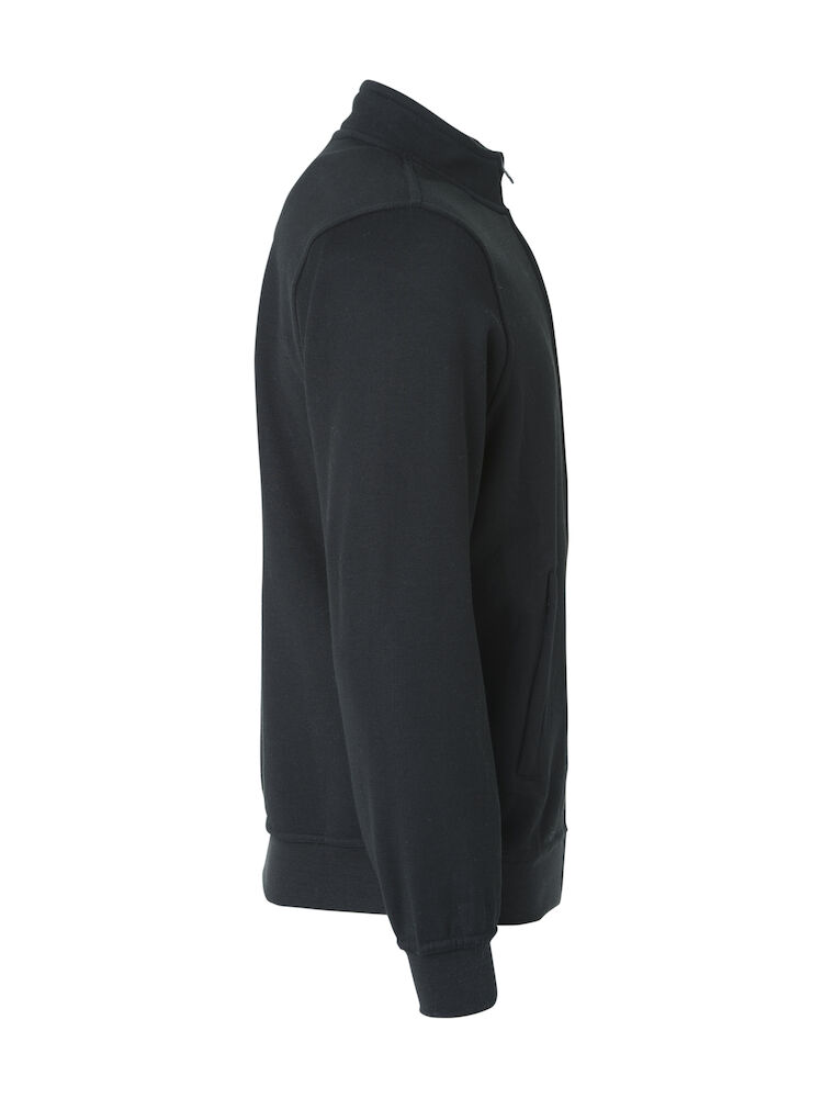 Basic Cardigan - 99 schwarz - Model front