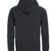 Classic Hoody Full Zip - 99 schwarz - Model back