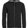 Classic Hoody Full Zip - 99 schwarz - Front