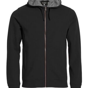 Classic Hoody Full Zip - 99 schwarz - Front