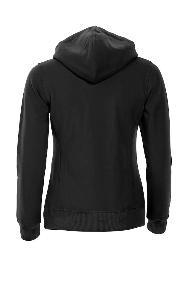 Classic Hoody Full Zip Women - 99 schwarz - Model back