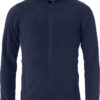 Basic Polar Fleece Jacket - 580 dunkelmarine - Front