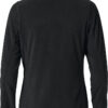 Basic Micro Fleece Jacket Women - 99 schwarz - Model back