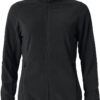Basic Micro Fleece Jacket Women - 99 schwarz - Front