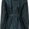 Recycelt regenjacke Dame - 150 dunkel salamander - Back