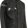 Dry Zone D-LUX Jacke fleecefutter am Kragen - 010 schwarz - Front