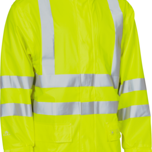 Securetech Multinorm visible Pu Jacke - 040 warngelb - Front