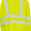 Securetech Multinorm visible Pu Jacke - 040 warngelb - Back