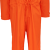 Dry Zone Pu Overall - 006 orange - Back