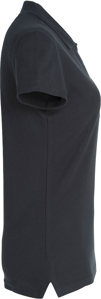 Basic Polo Women - 99 schwarz - Model front