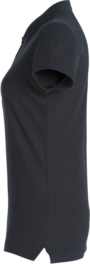 Basic Polo Women - 99 schwarz - Back